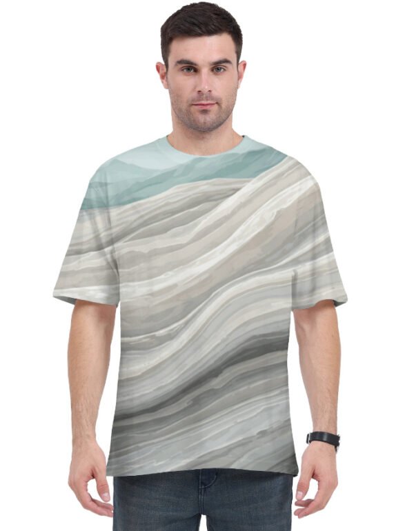 Rare Earth Mineral Unisex AOP Oversized Tee - Image 6