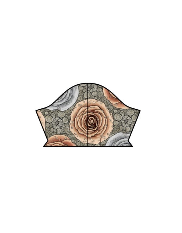 Rose Black Artefact Men AOP T-Shirt - Image 7