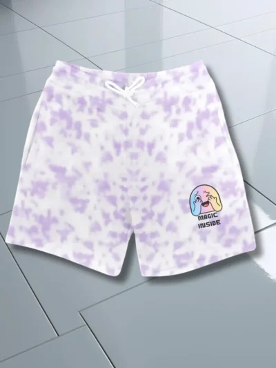 Magic inside Lavender White unisex short