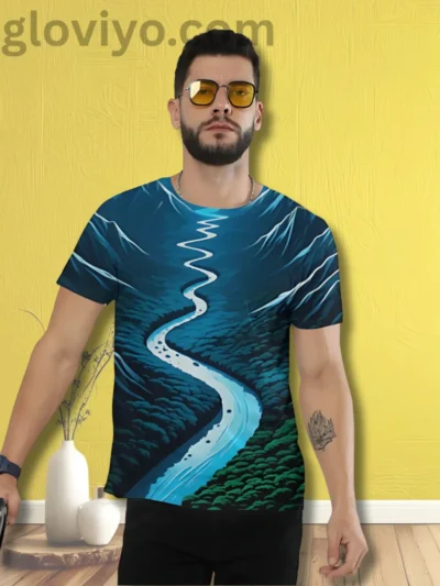 Night Nature aop tee