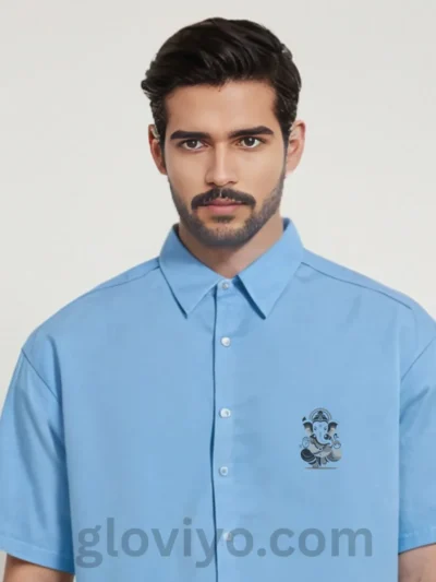 Plain Ganesha Oversize Shirt