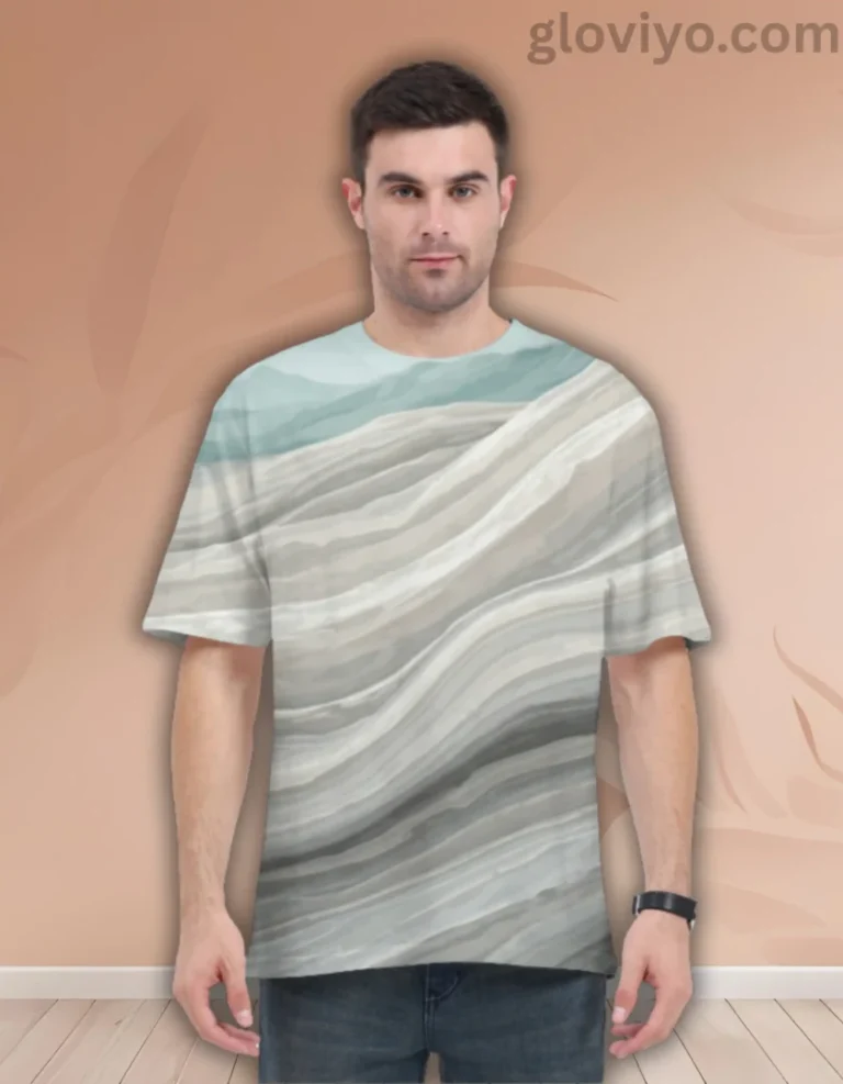 Rare Earth Mineral Unisex AOP Oversized Tee