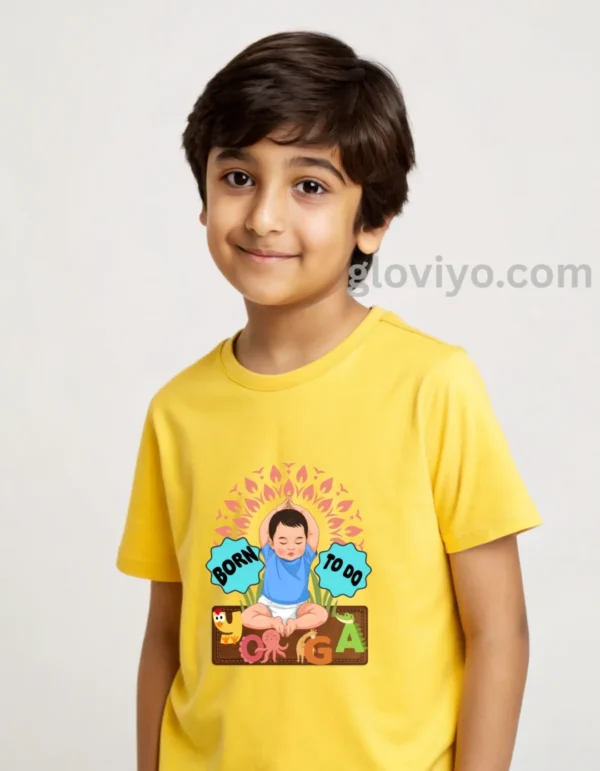 Boy Yoga T-shirt