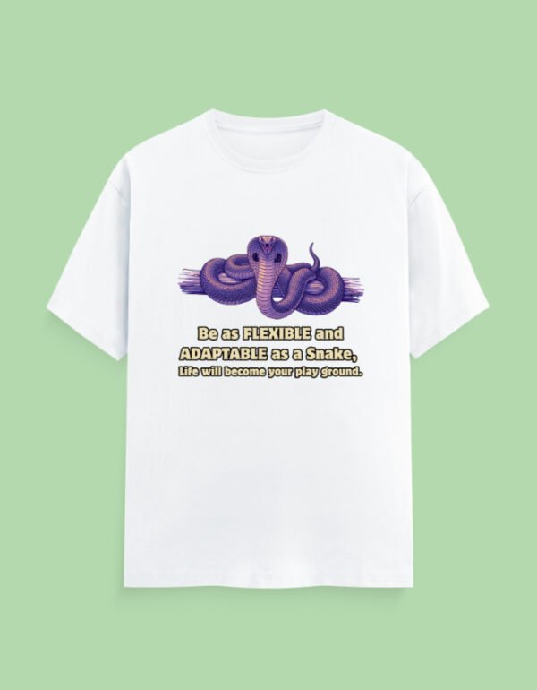 Snake Quality Unisex Half-Sleeve T-Shirt - Image 5