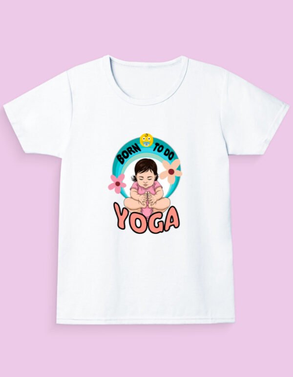 Girl Yoga T-Shirt - Image 4