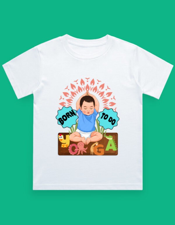 Boy Yoga T-Shirt - Image 2