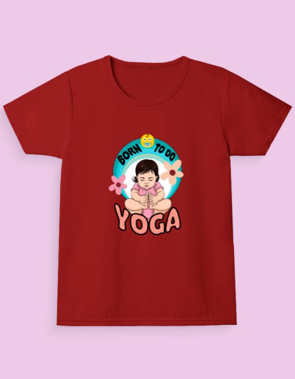 Girl Yoga T-Shirt - Image 2