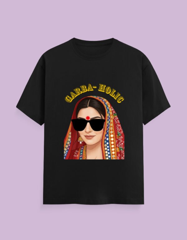 GARBA-HOLIC WOMAN T-SHIRT - Image 14