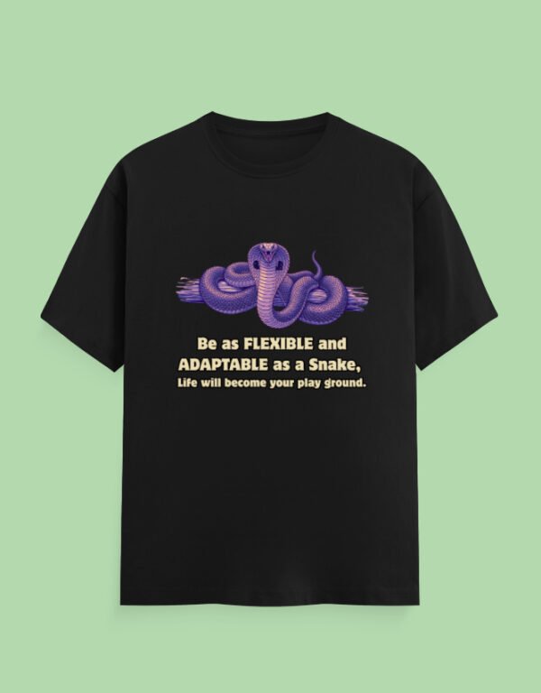 Snake Quality Unisex Half-Sleeve T-Shirt - Image 6