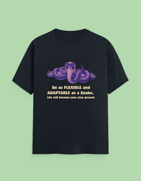 Snake Quality Unisex Half-Sleeve T-Shirt - Image 7
