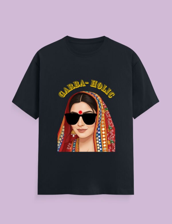 GARBA-HOLIC WOMAN T-SHIRT - Image 13