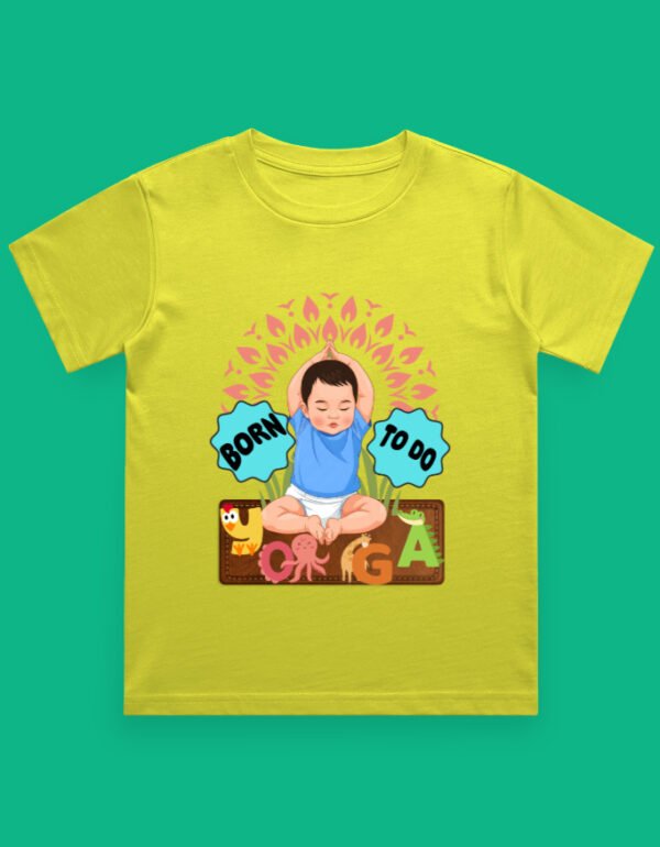 Boy Yoga T-Shirt - Image 3