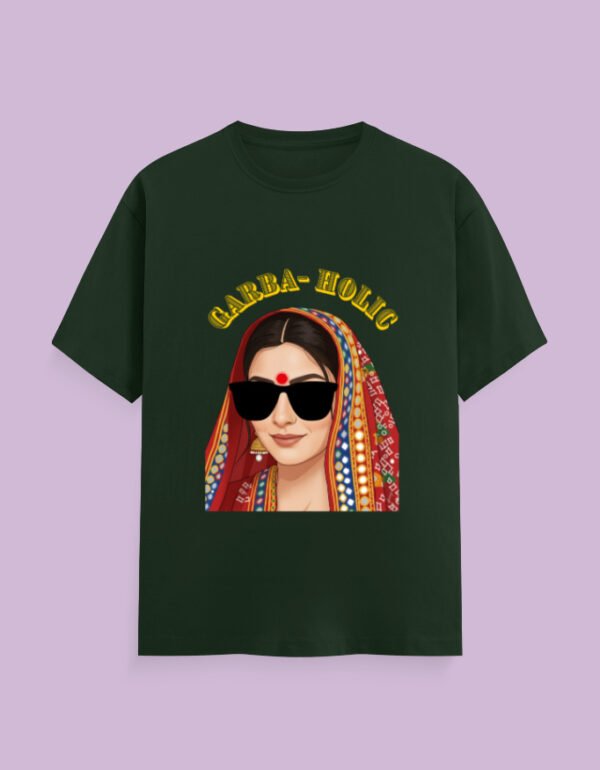 GARBA-HOLIC WOMAN T-SHIRT - Image 12