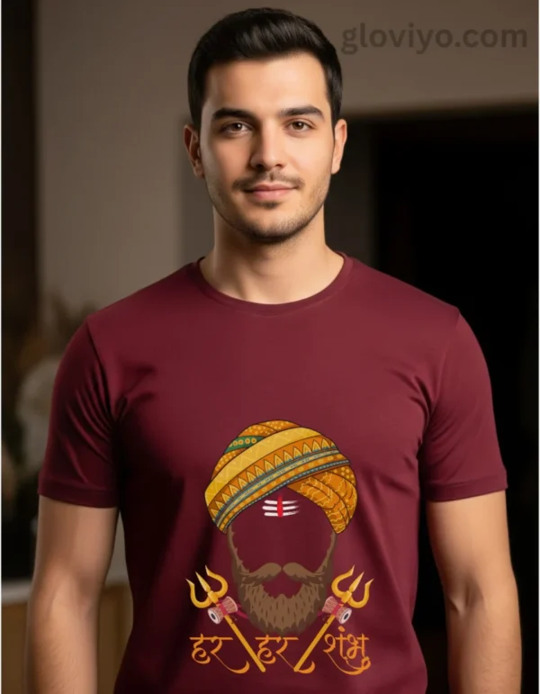 Har Har Shambhu Maroon