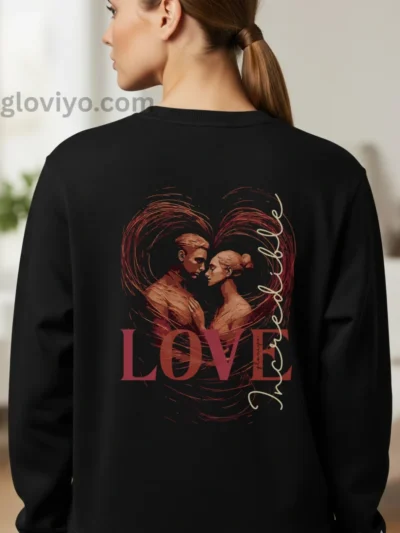 Incredible LOVE woman Black