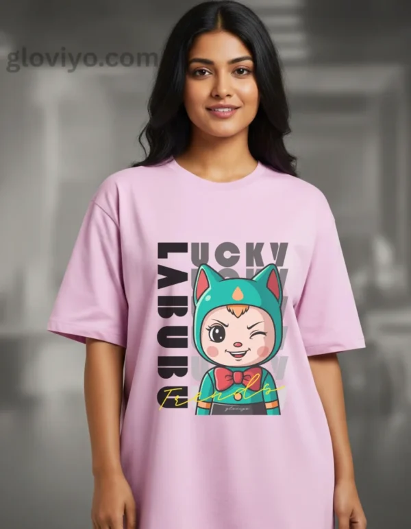 Lucky Labubu Baby Pink
