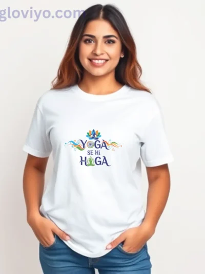 Yoga Se Hi Hoga t-shirt