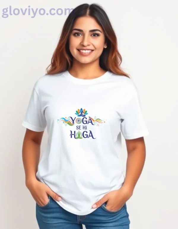 Yoga Se Hi Hoga t-shirt