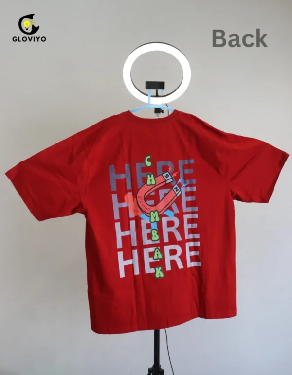 Chumbak Oversized Unisex Classic T-Shirt - Image 3