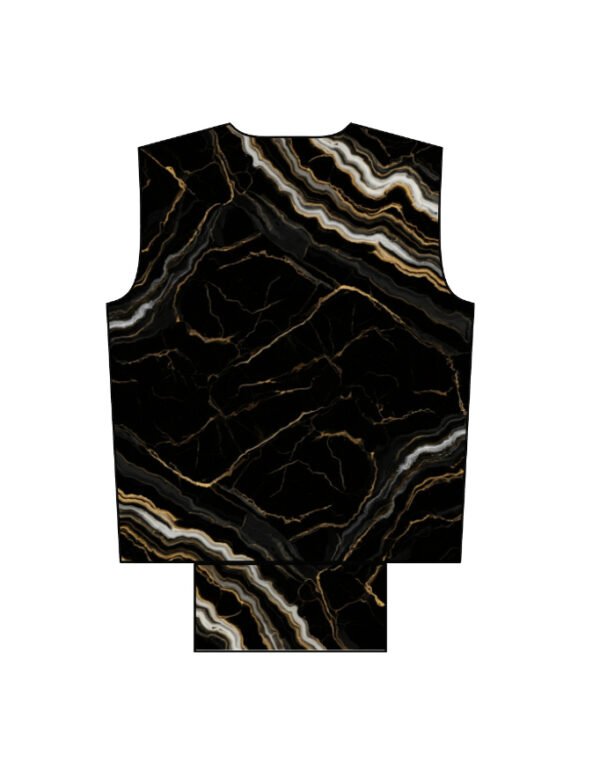 Black Yellow Onyx AOP Unisex Bomber Jacket - Image 5