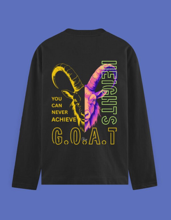 GOAT Men's Full Sleeve T-Shirt - Image 10