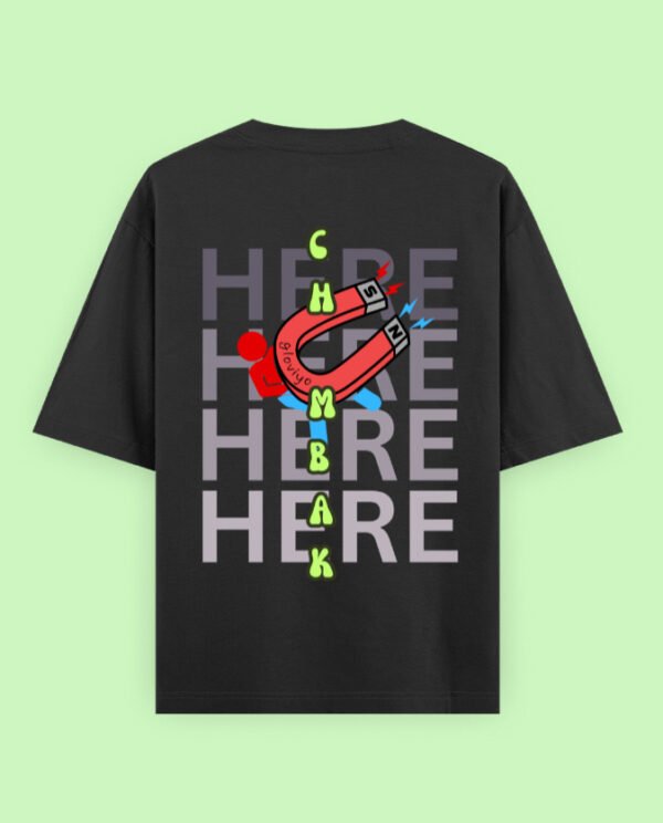 Chumbak Oversized Unisex Classic T-Shirt - Image 14