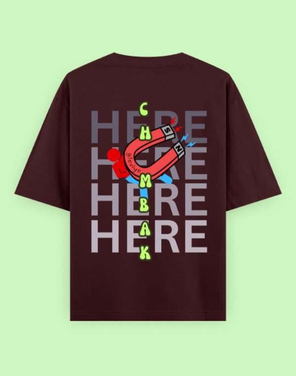 Chumbak Oversized Unisex Classic T-Shirt - Image 10