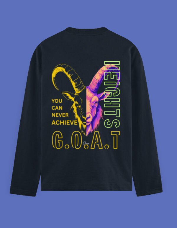 GOAT Men's Full Sleeve T-Shirt - Image 9