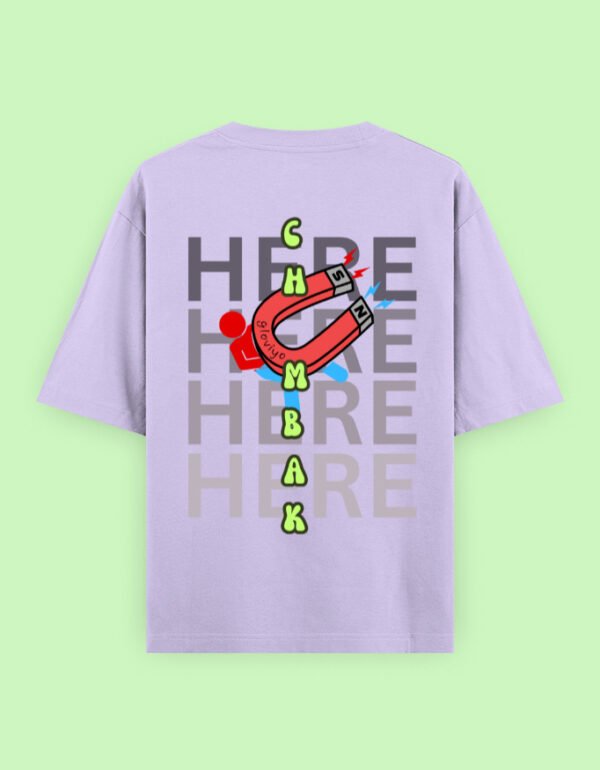 Chumbak Oversized Unisex Classic T-Shirt - Image 6