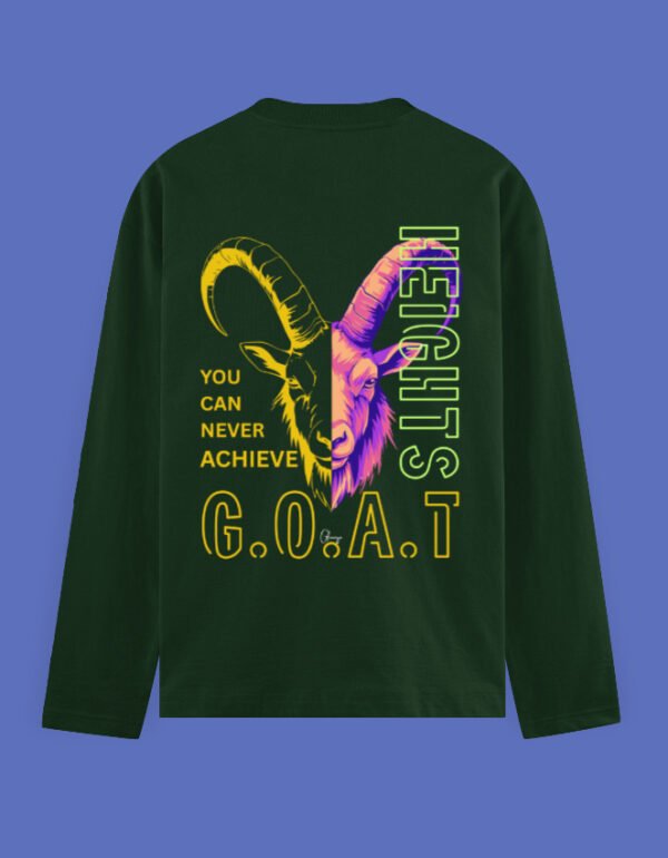 GOAT Men's Full Sleeve T-Shirt - Image 8