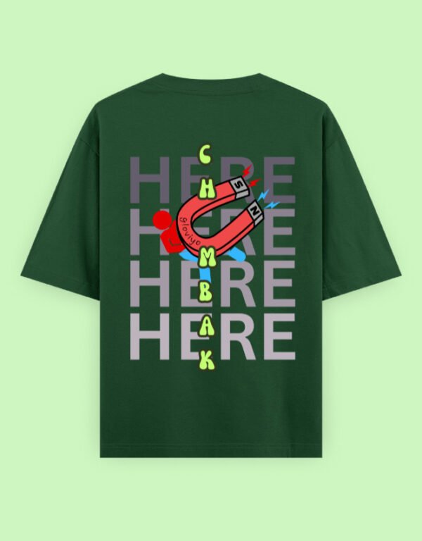 Chumbak Oversized Unisex Classic T-Shirt - Image 13