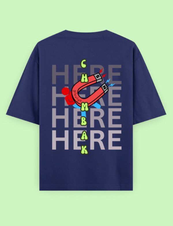 Chumbak Oversized Unisex Classic T-Shirt - Image 12