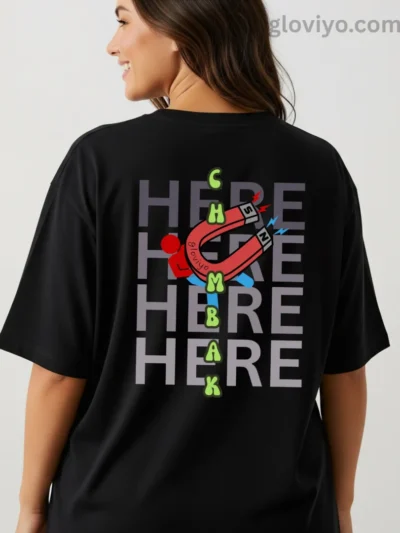 Chumbak Oversized Unisex Classic T-Shirt