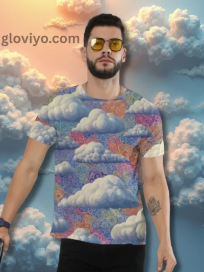 Cloud Colourful Mix T-shirt
