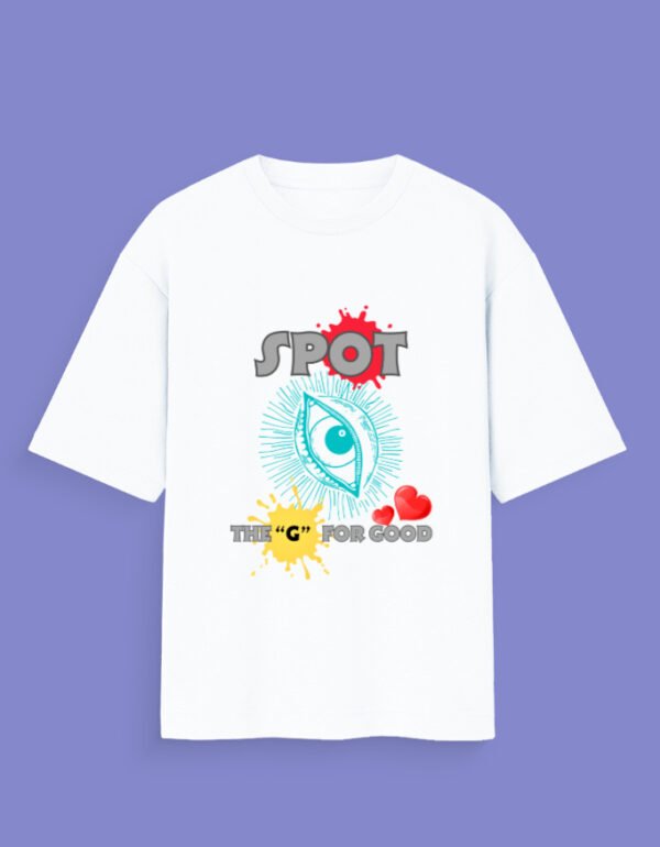 Spot the Good Oversized Unisex Standard T-Shirt - Image 4