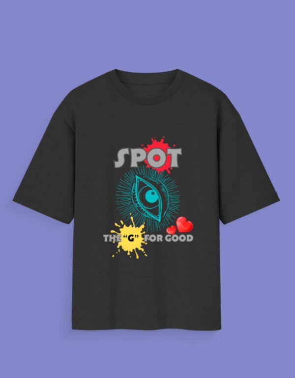 Spot the Good Oversized Unisex Standard T-Shirt - Image 5