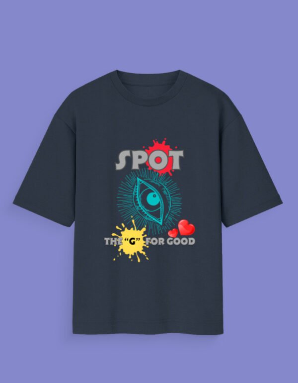 Spot the Good Oversized Unisex Standard T-Shirt - Image 6