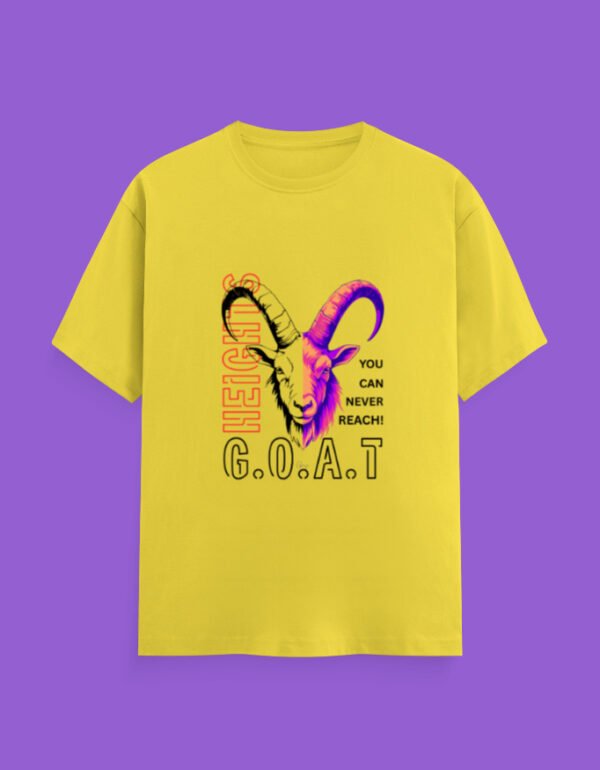 GOAT Classic Half-Sleeve T-Shirt - Image 8
