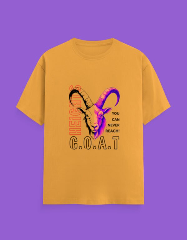 GOAT Classic Half-Sleeve T-Shirt - Image 7