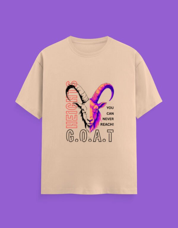 GOAT Classic Half-Sleeve T-Shirt - Image 6