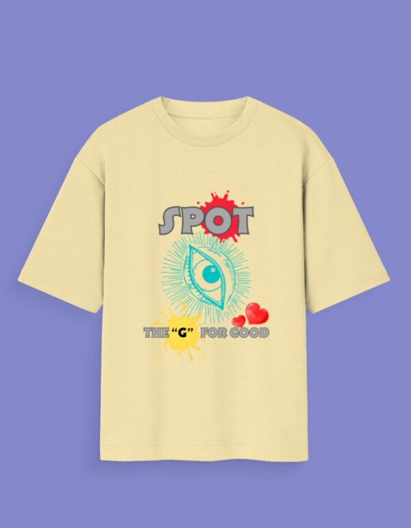 Spot the Good Oversized Unisex Standard T-Shirt - Image 7