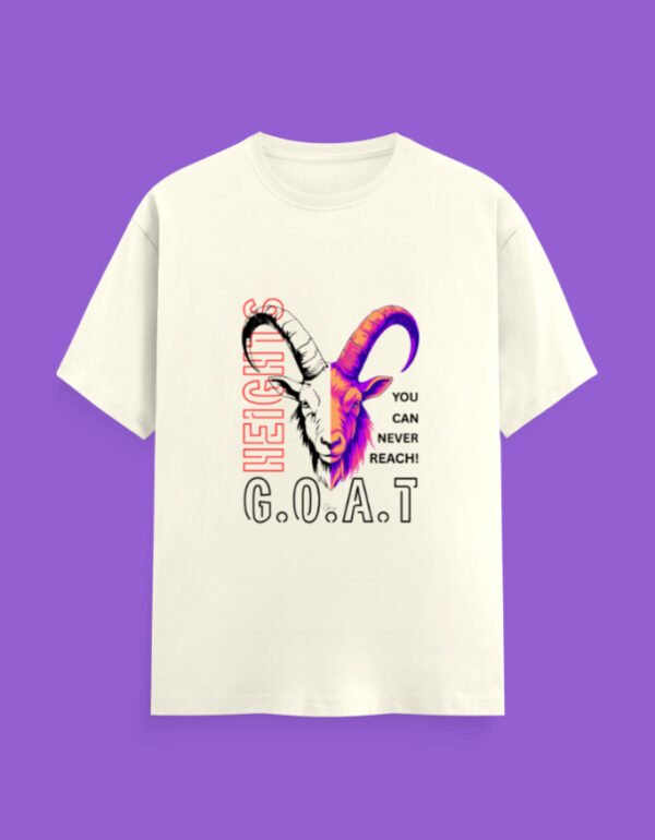 GOAT Classic Half-Sleeve T-Shirt - Image 3