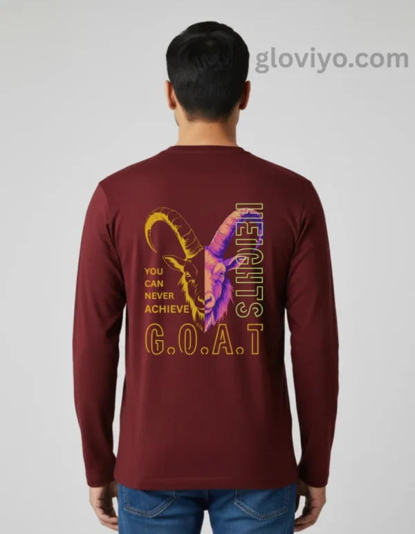 GOAT Full Sleeve Maroon