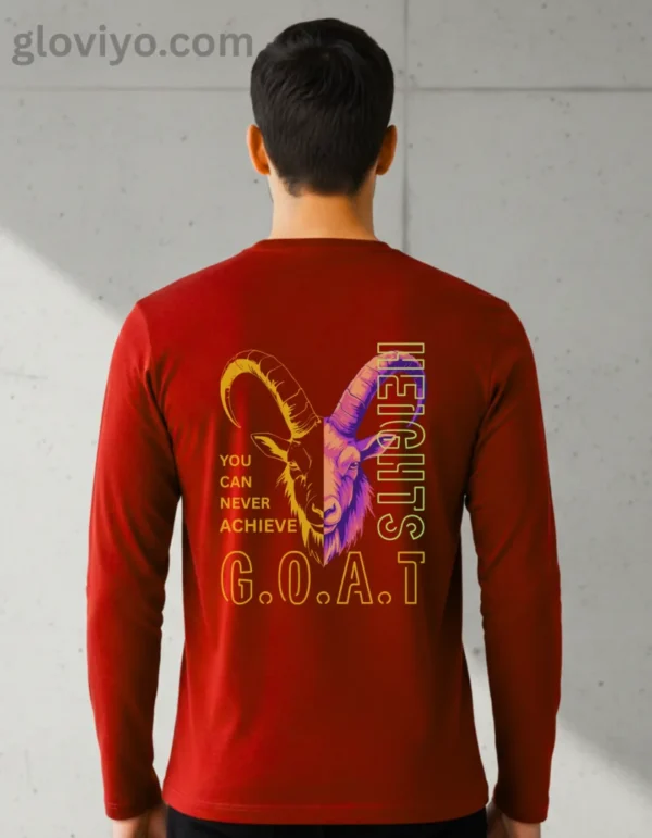 GOAT Full Sleeve Red