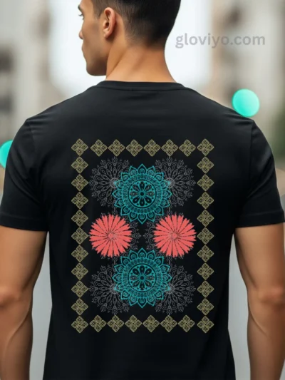 Mandala Mesh Black Back