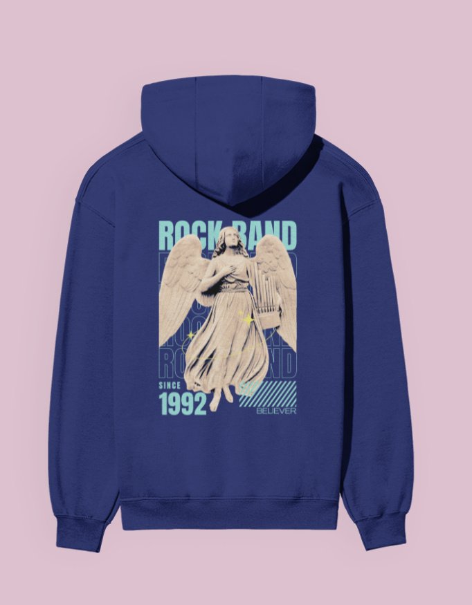 Rockband Hoody Royal Blue