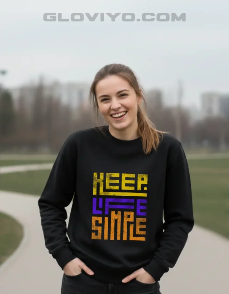 Keep Life Simple Unisex Sweatshirt