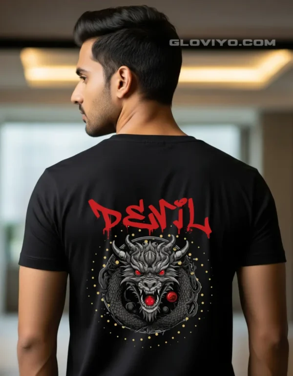 Devil T-shirt_Black