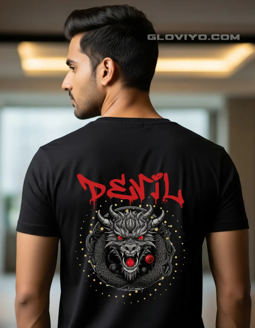 Devil T-shirt_Black